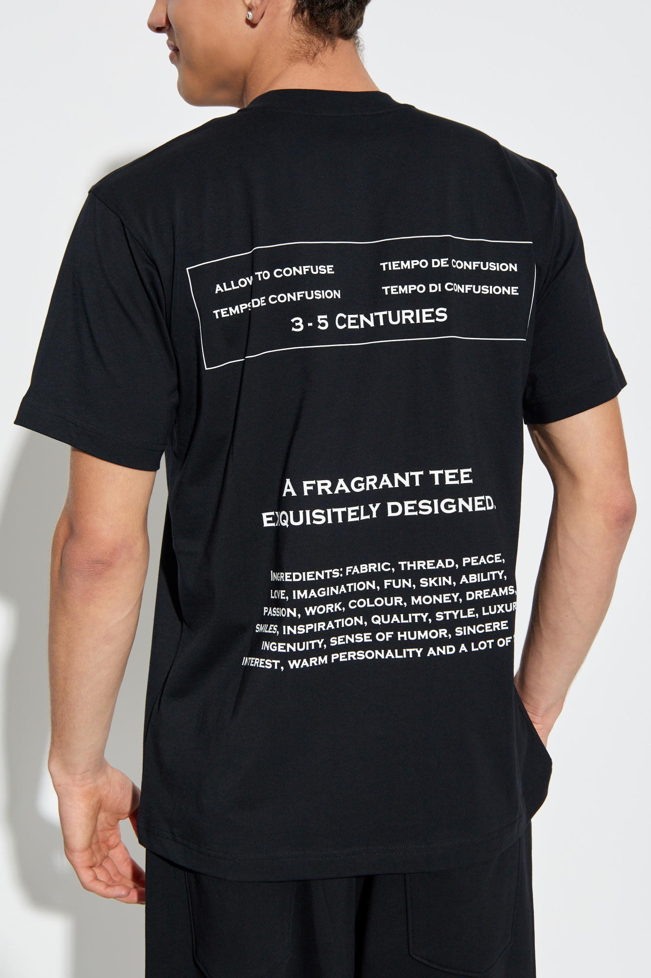 Moschino T-shirt with print | Men's Clothing | Vitkac
